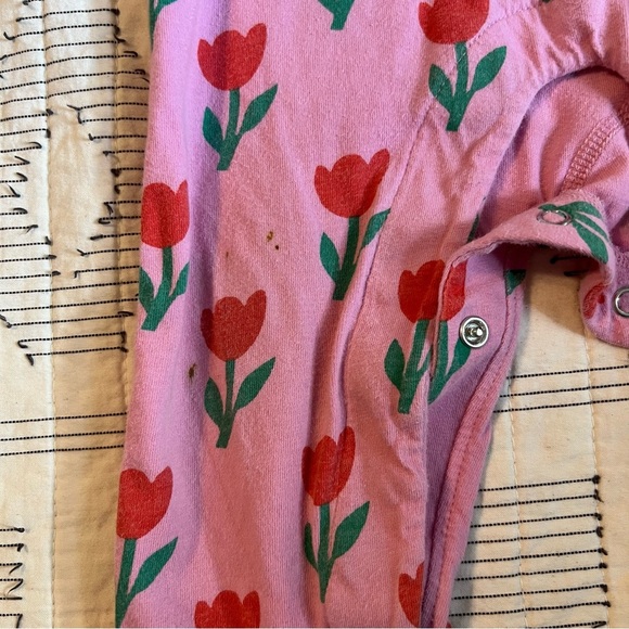 Hanna Andersson Pink Tulip Kids Matching Set - Picture 2 of 3